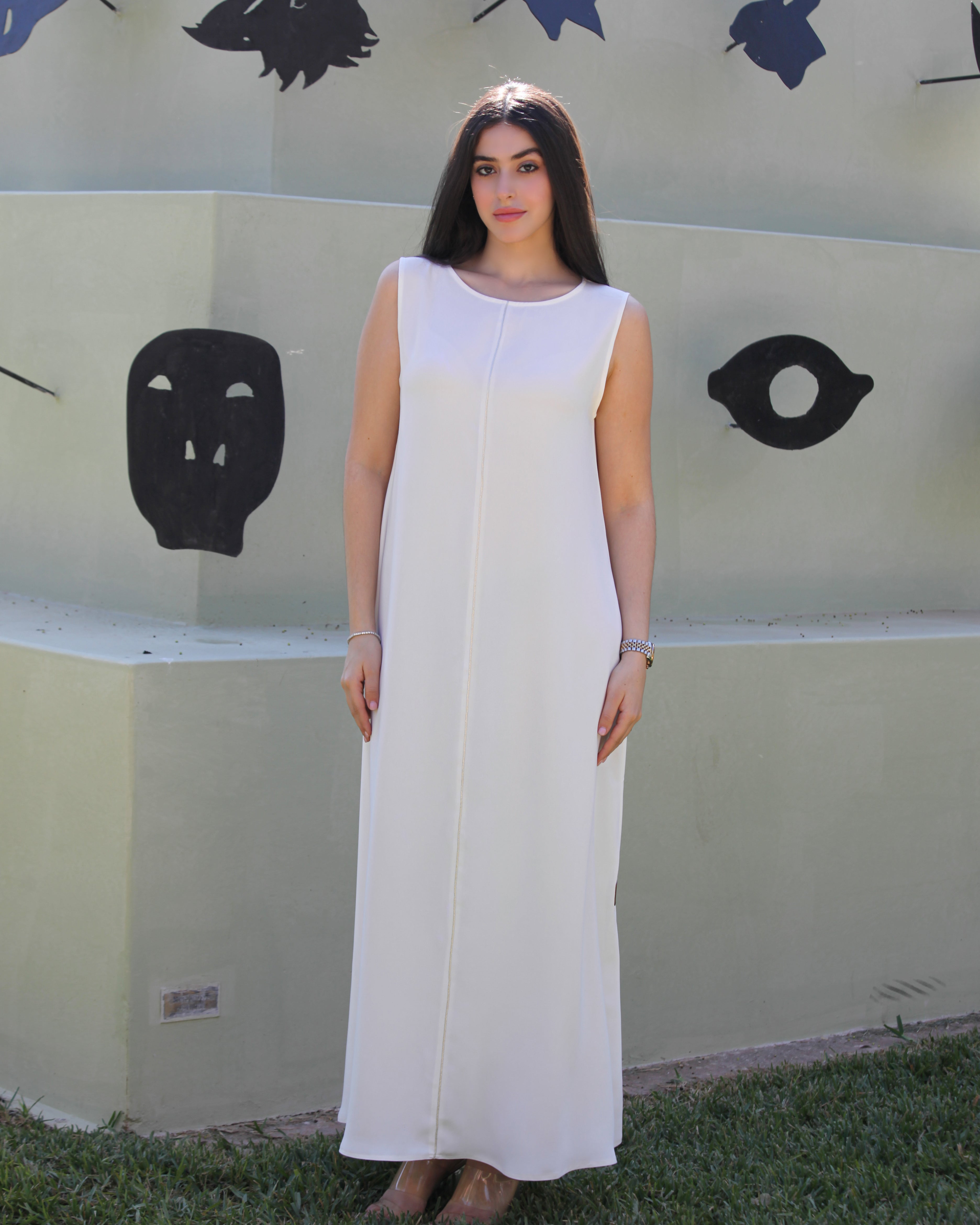 SOUS ABAYA ROBE SANS MANCHE